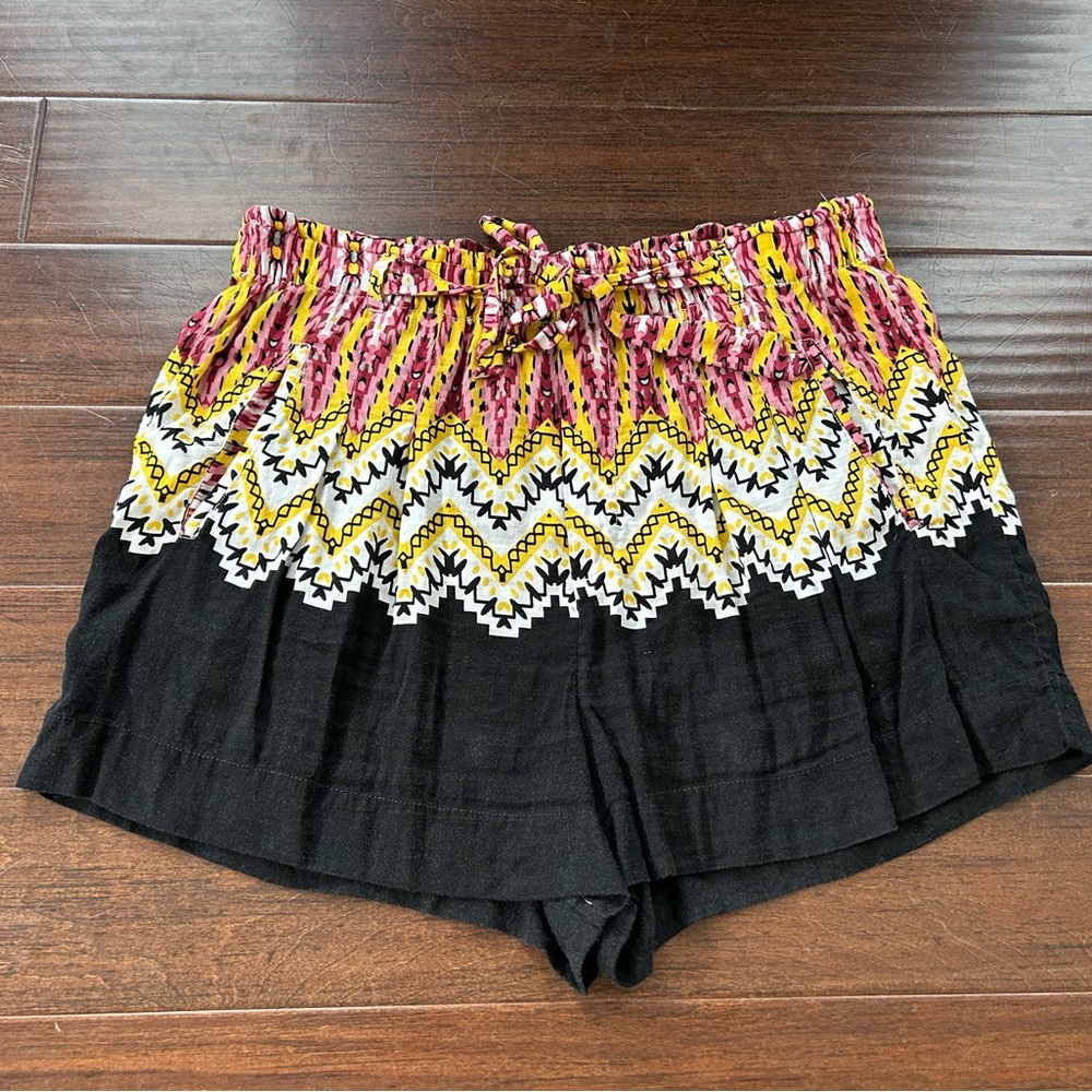 Anthropologie Kennedy Linen Blend Shorts
 Size XL